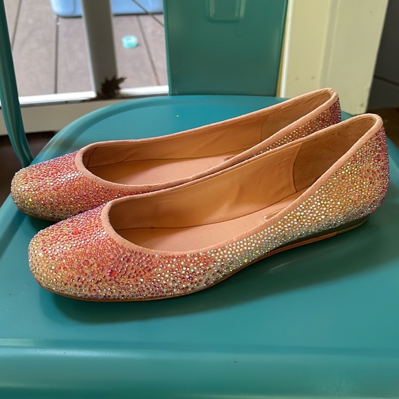 BCBG Crystal pink flats - Picture 2 of 4